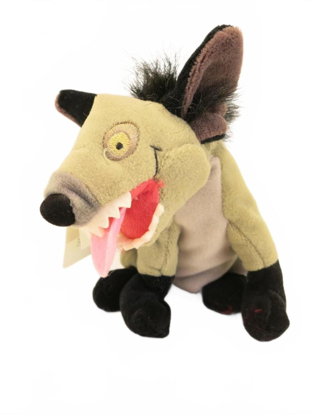 Vintage Disney The Lion King Ed Hyena Plush Small Stuffed Animal 8"